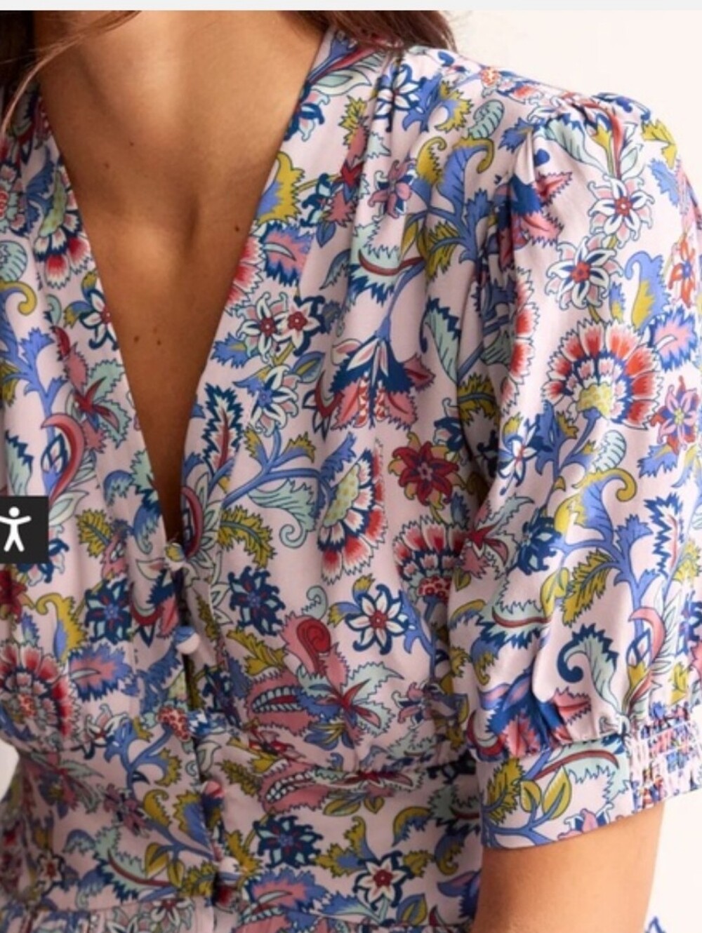 Boden Elsa Midi Tea Dress - Picture 3 of 10